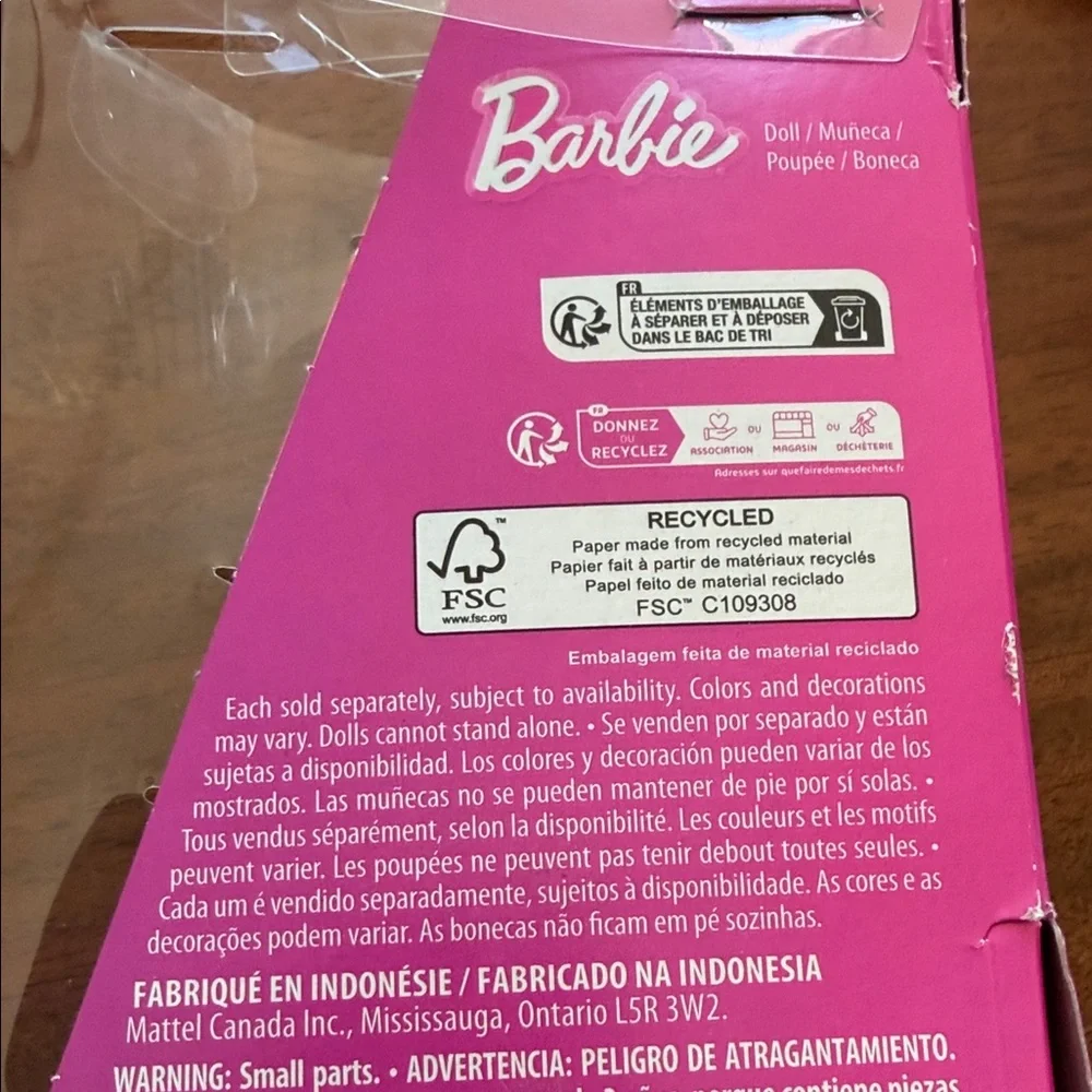 Barbie Fashionistas Doll #225, a curvy body type doll with brown hair NIB